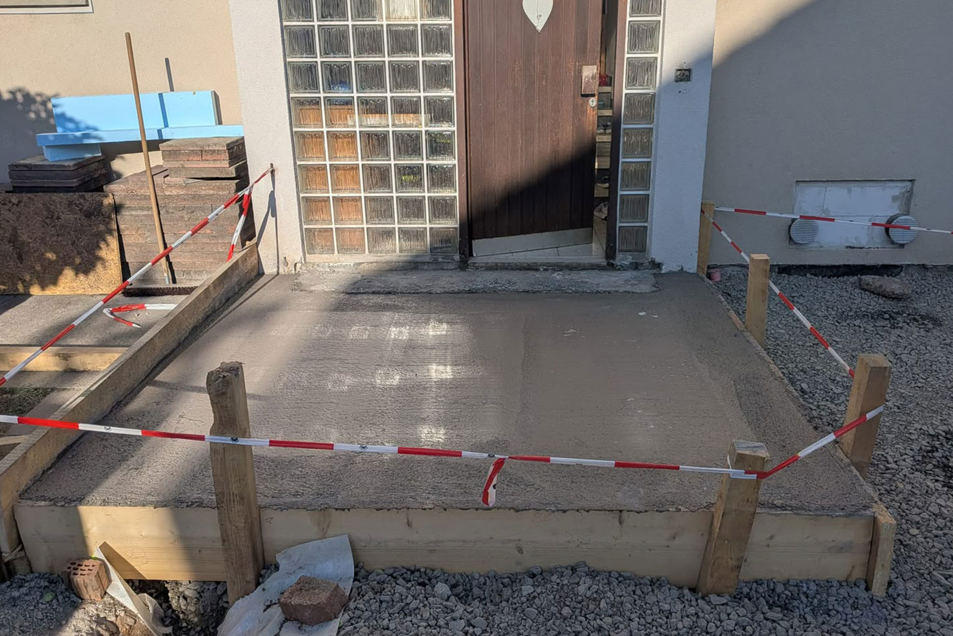 Betonabsatz